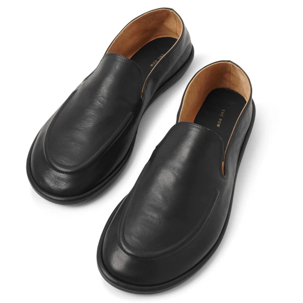 THE ROW Canal Loafer - Black, Leather - EU 41